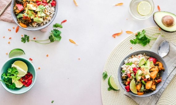Sweet potato and kale bowl